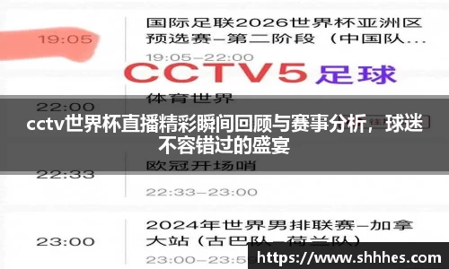 cctv世界杯直播精彩瞬间回顾与赛事分析，球迷不容错过的盛宴